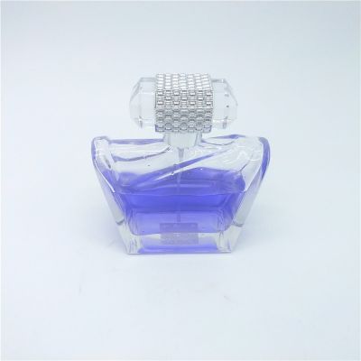 100ml unique design wholesale custom perfume bottles with perfect performance elegant empty clear transparent glass bottle 100ml 