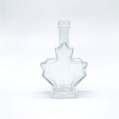 45ml Maple leaf shape perfume glass bottle custom-made perfume bottle 