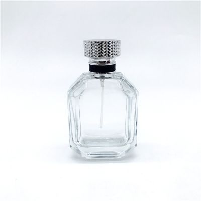 100ml glass perfume bottle with custom design 