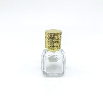 30ml 1oz designer diamond square shaped spray perfume glass bottle 