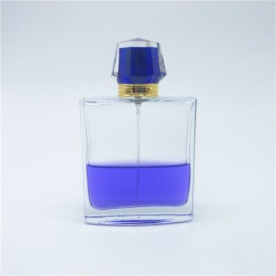 100ml amber spray perfume bottles glass with aluminium fine misting atomizer