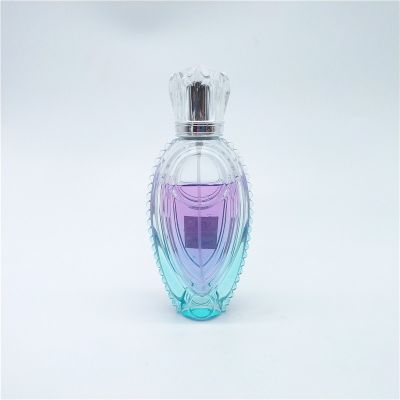 new design 50ml fish shaped perfume bottles empty glass perfume bottle 