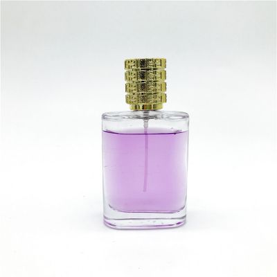 60ml excellent empty transparent custom-made glass perfume bottles for personal care