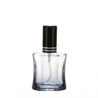 10ml wholesale imported irregular black color empty mini refill spray credit card glass bottle for perfume 