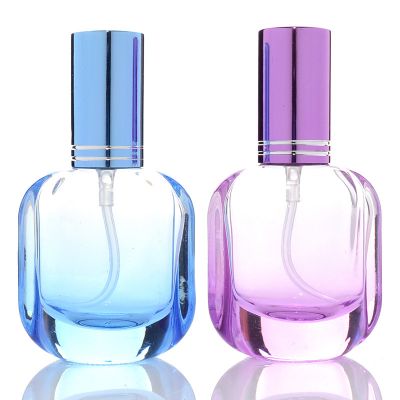 Empty Mini Glass Perfume Clear custom color Travel Perfume Sample Bottle 10ml 