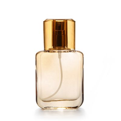 30ml 1oz luxury gold color spray in dubai long time sex women gift perfume packaging glass bottles 