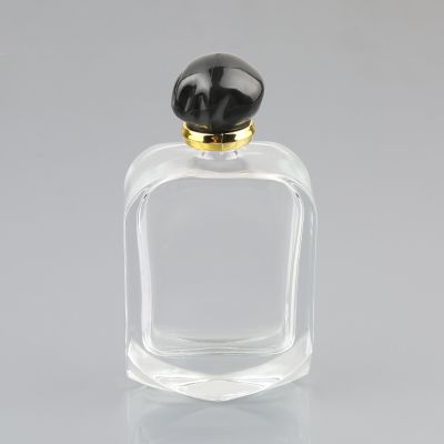 Luxury empty glass perfume bottle recycling glass perfume bottle for men 