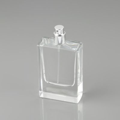 Transparent Glass Perfume Bottle 100 ml Perfume Glass Bottle 