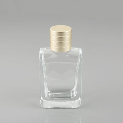 100ml Rectangle Clear Perfume Fragrance Glass Bottle 