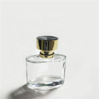 Custom 50ml Refillable Perfume Glass Bottle Supplier 