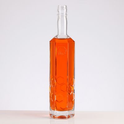 750ml empty glass bottle for whiskey / vodka / gin 