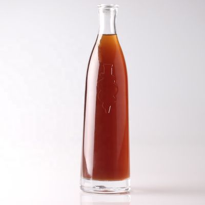 Hot sale clear glass bottles for beverages water glass bottle suppliers