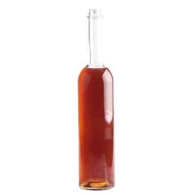 China Factory Refinement Clear Transparent Whiskey Glass Bottles 