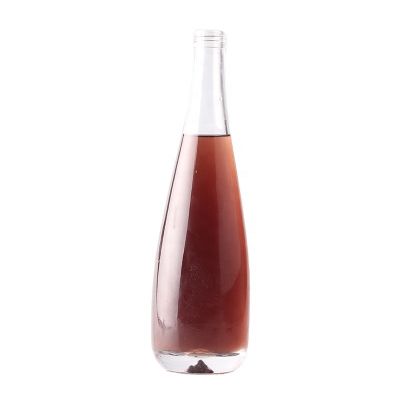 China Manufacturer High Quality Water Glass Bottle Hot Sale Crystal Clear Bottles Supplier 