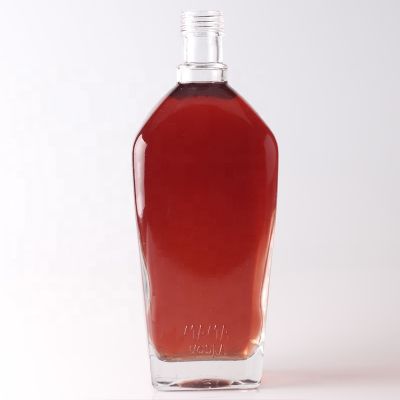 New Design Custom LOGO Shape Factory For Whisky Glass Bottles 750ml Buy Vodka Bottle Price 