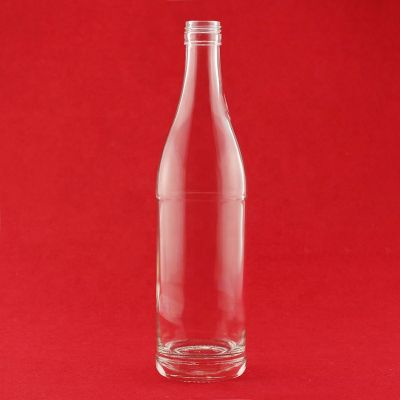Cheap Price Glass Bottle Design Screw Top 500ML Distilled Spirit Glass Bottles Glass Bottles With Screw Cap 