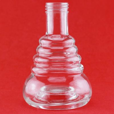 Super Flint 75CL Shaped Shape Bottle Unique Shaped 750ml Glass Bottle 