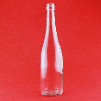 Latest Model Round high quality glass bottle with screw cap unique wine bottles