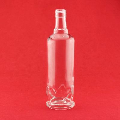 Brandy Glass Bottle 1000ml Custom Shaped Brandy Bottle 