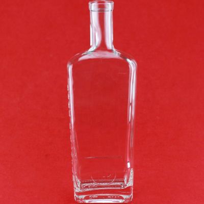 Eco-Friendly Super Flint/High Flint Glass Bottles Whisky Liquor Vodka Spirits Drink Liqueur Customizable 
