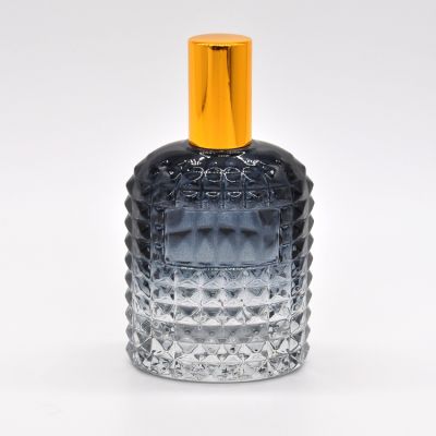 High custom made China OEM Fashion Fancy 50ml Perfume Glass Bottle perfume bottle 