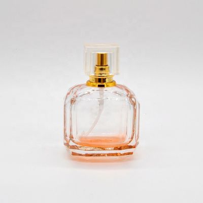 60ml Fashion Design Man Empty Clear Glass Perfume Bottle 