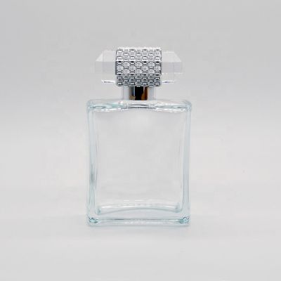 100ml Nice Rectangular Glass Perfume Empty Bottle 