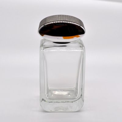Elegant Luxury Clear Perfume Bottle 100ml Glass Parfum Bottles for women 