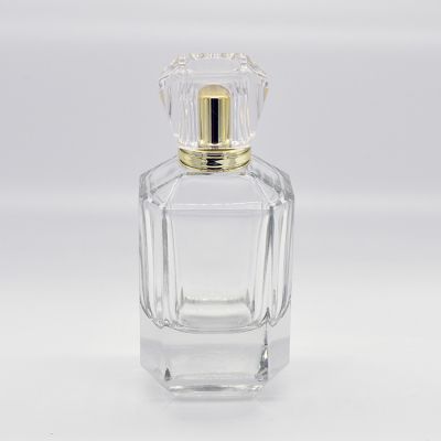 2019 Modern Design High Quality Luxury Glass Perfume Bottle 100ml