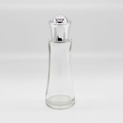 Wholesale factory price cheap empty transparent glass perfume bottle 50ml 