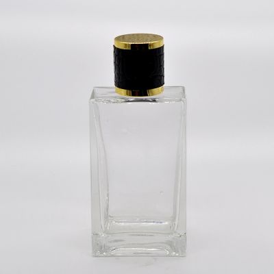 Factory Price High Quality 100ml Rectangular Perfume Glass Bottle 