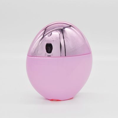 50ML pink round glass perfume bottle spray pocket perfume bottle 