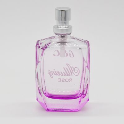 High custom made OEM Fashion Fancy ml Perfume empty Glass Bottle 50 ml perfume bottle wholesaler 