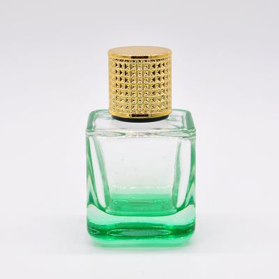 Custom Glass Material hotsale cheap 50ml empty perfume bottle with logo, lid