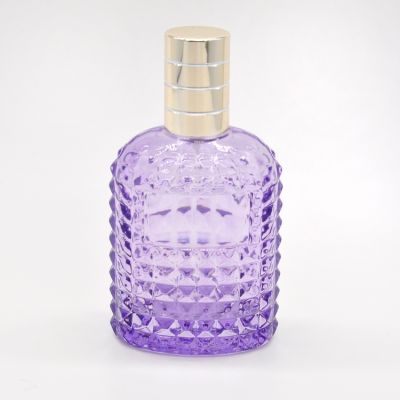 Classical Fashion Color 50ml compact portable spray luxury perfume bottle 