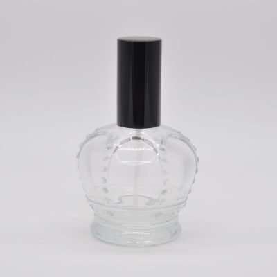 Factory Supply unique design 80ml glass spray perfume bottle with pump mist sprayer 