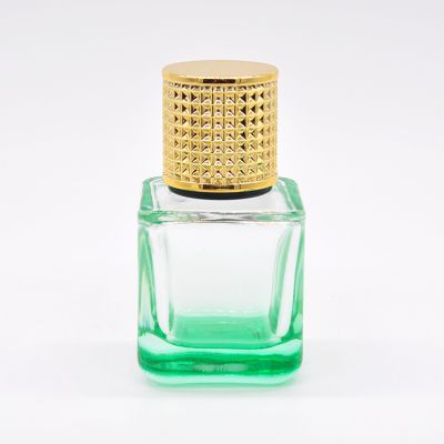 Wholesale Luxury fancy design clear perfume spray bottle 30ml glass with cover