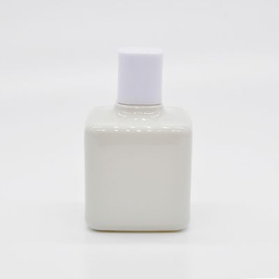 Factory supply ODM custom fancy bulk Square glass flacon de parfum vide perfume bottles 