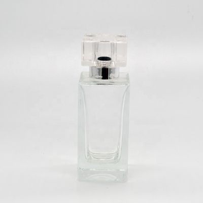 Recycling Transparent Factory Supply 50ml High Quality New Product Spray Glass Perfume Bottle 
