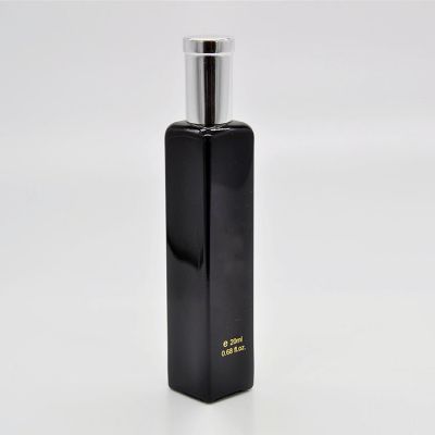 20ml Mini Portable Empty Colored Coated Factory Design Glass Custom Spray Manufacturing Pump Perfume Bottle 