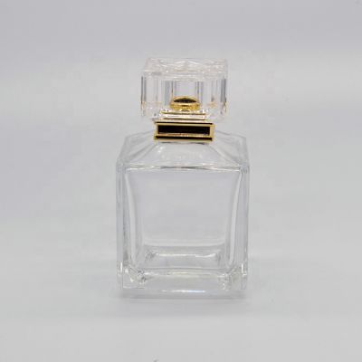 Brume Fashion High Quality Spray 100ml Transparent Hot Sale Glass Perfume Bottle 