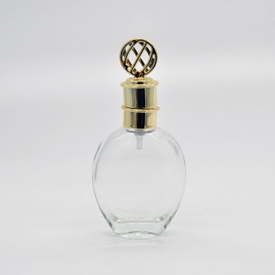 25ml Empty high quality transparent OEM glass perfume bottle with mist sprayer