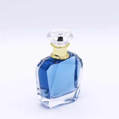 oblate square irregular 50ml exquisite high grade empty glass bottles perfumes