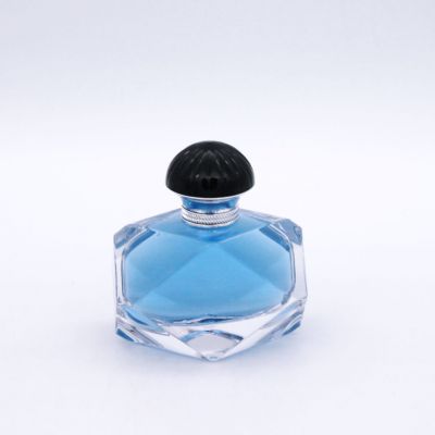 irregular transparent heteromorphic elegant high quality glass perfume bottles