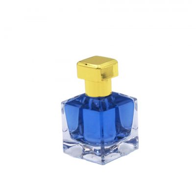 transparent 50ml irregular elegant custom empty glass perfume bottles for sale