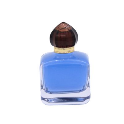 100ml circle corner square exquisite bottles empty glass perfume for sale 