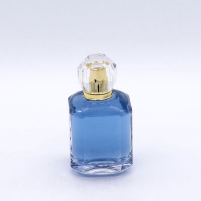 square with round corner edge exquisite high quality perfume glass bottles 