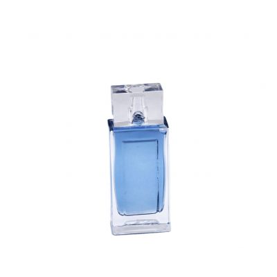wholesale refillable cosmetic packaging glass clear empty perfume bottles 