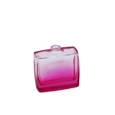 gradual coating clear glass cosmetic packaging empty perfume bottle 50 ml 