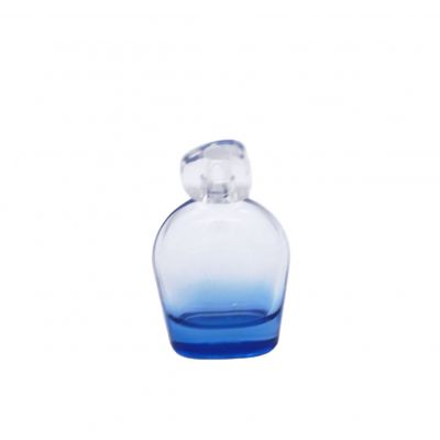 customizable empty fancy cosmetic packaging 100ml perfume clear glass bottle 